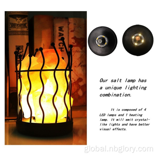 Electric Wax Warmer Himalayas Metal Salt Lamps Manufactory